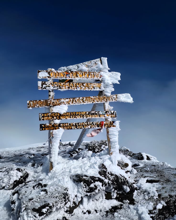 Kilimanjaro summit