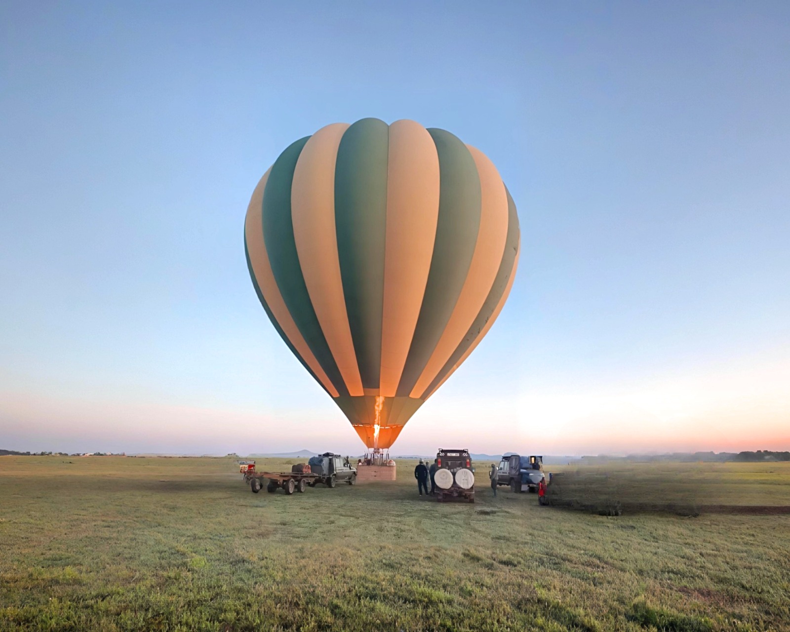 Hot Air Balloon Safari